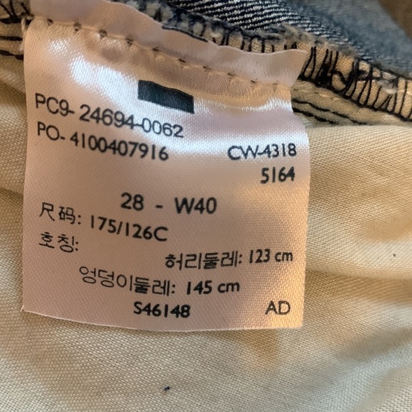 NWT LEVI’S SIGNATURE Denim Jean Capri Size 28 - Picture 10 of 16